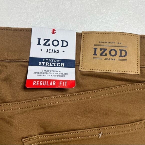 Izod | NWT Colored Comfort Stretch Jeans with Ultra-Flex Waistband Bootcut Jeans - Picture 5 of 6